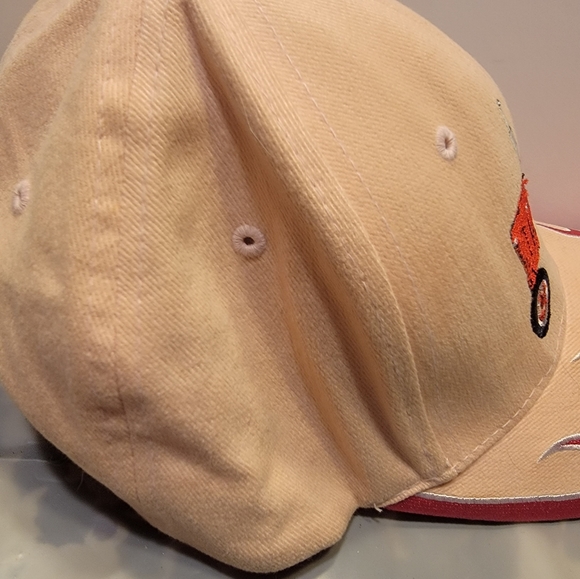 Magic Headwear Pink with Hot Pink Flames Tractor Hat - Picture 4 of 7